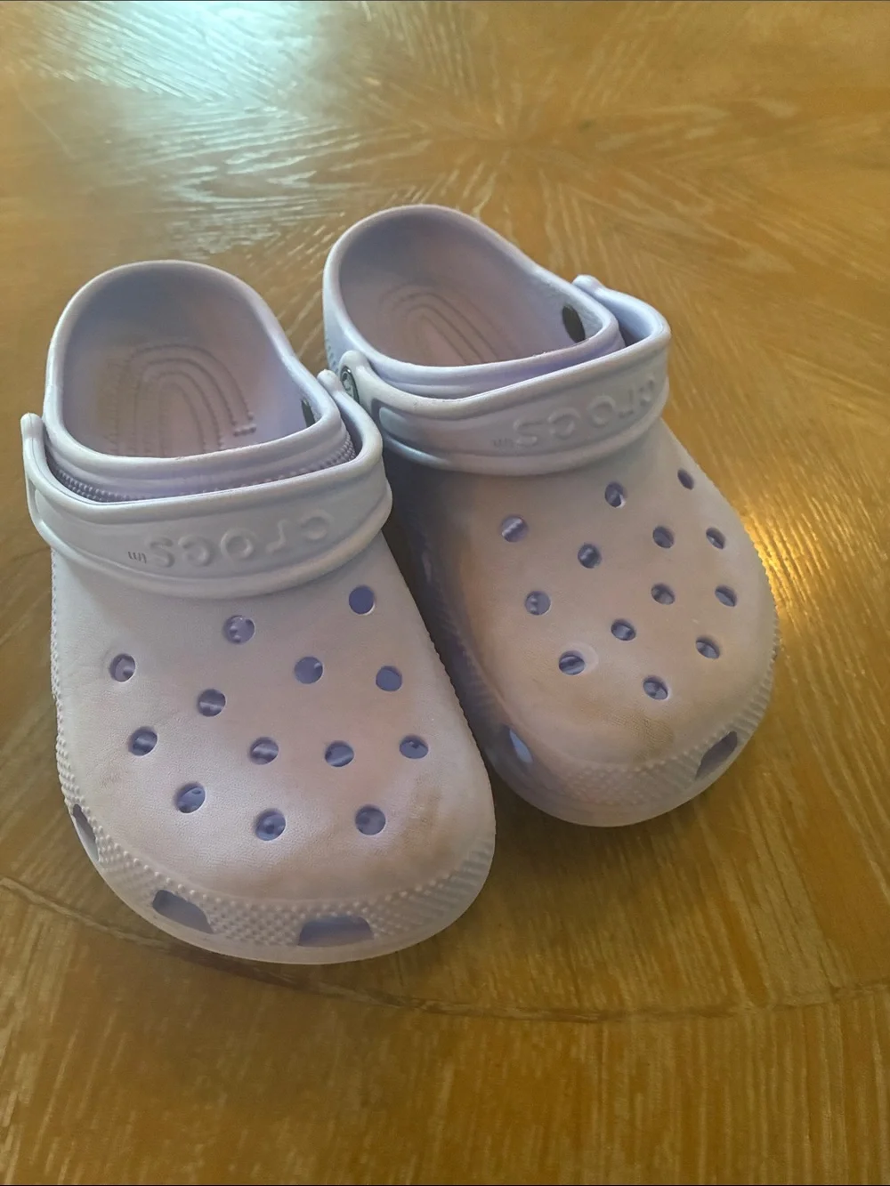 Crocs-Style Kids Slip-On Clog in Lavender